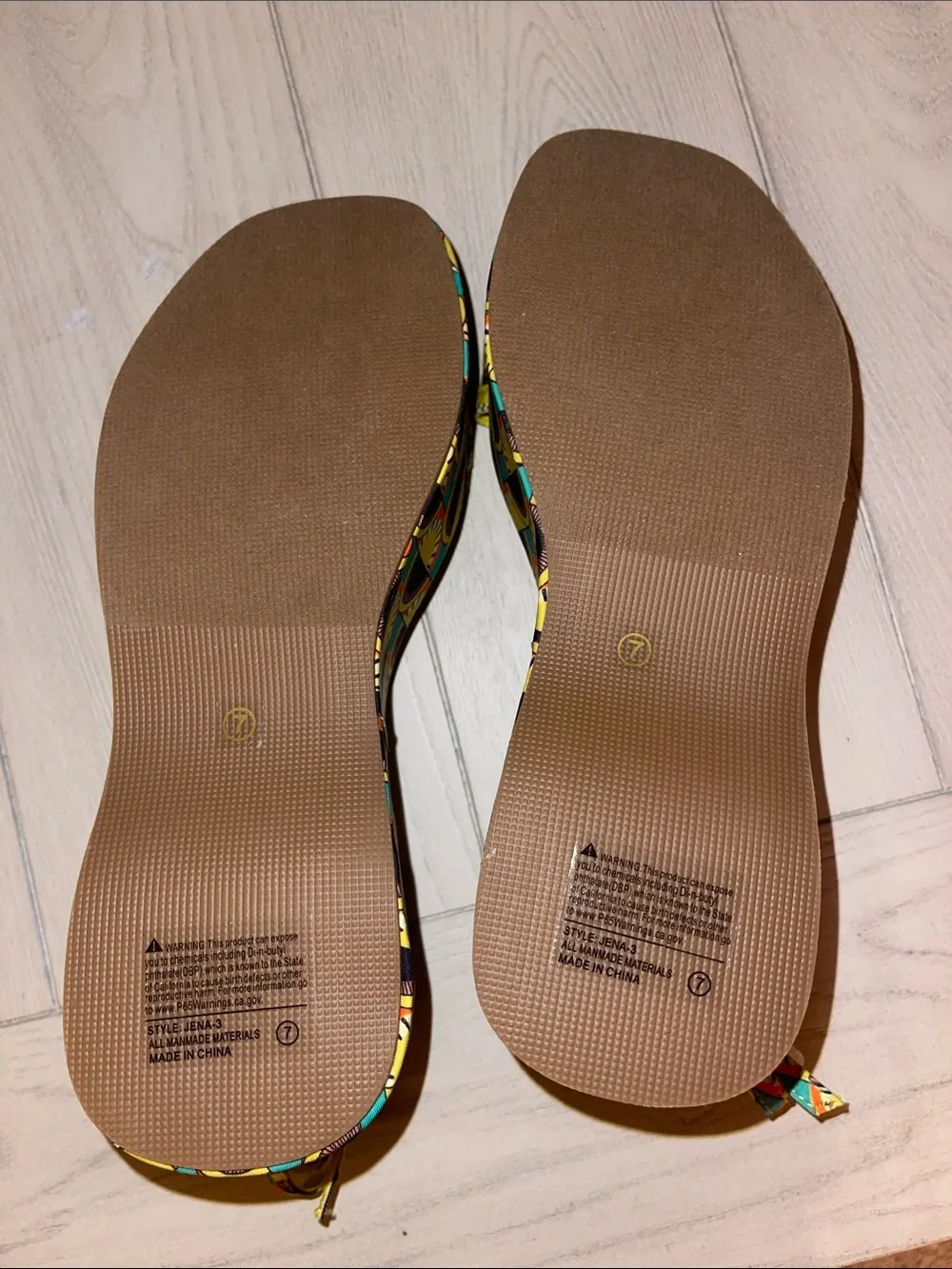 Unilady Patterned Yellow Slingback Platform Sandals